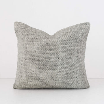 AMARONE HAND WOVEN CUSHION | TEXTURED MISTY PEBBLE | 50X50