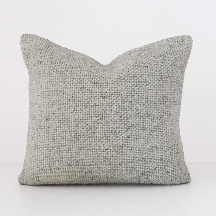 AMARONE HAND WOVEN CUSHION | TEXTURED MISTY PEBBLE | 60X60