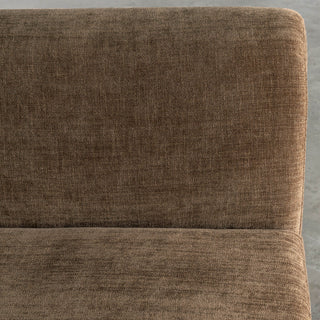 AMEDEO CORNER MODULAR CHAISE LOUNGE SOFA  |  BURNT CARAMEL