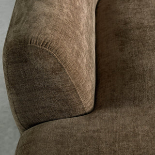 AMEDEO CORNER MODULAR CHAISE LOUNGE SOFA  |  BURNT CARAMEL