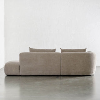 AMEDEO CORNER MODULAR CHAISE LOUNGE SOFA  |  DRIFTWOOD TAUPE