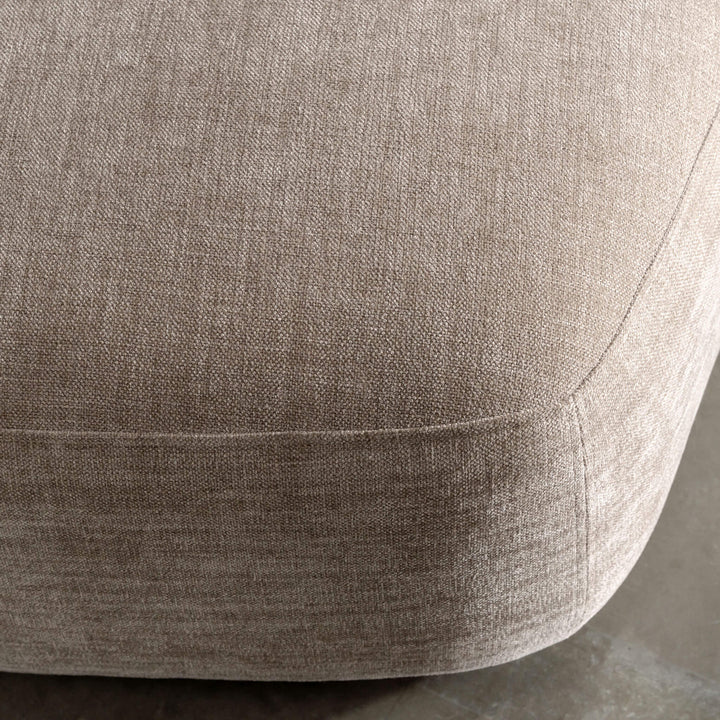 AMEDEO CORNER MODULAR CHAISE LOUNGE SOFA  |  DRIFTWOOD TAUPE