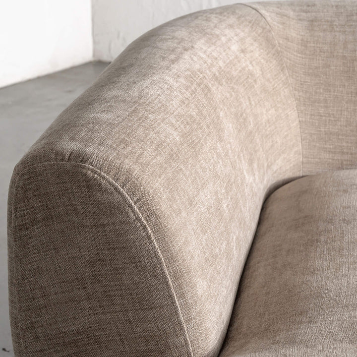 AMEDEO CORNER MODULAR CHAISE LOUNGE SOFA  |  DRIFTWOOD TAUPE