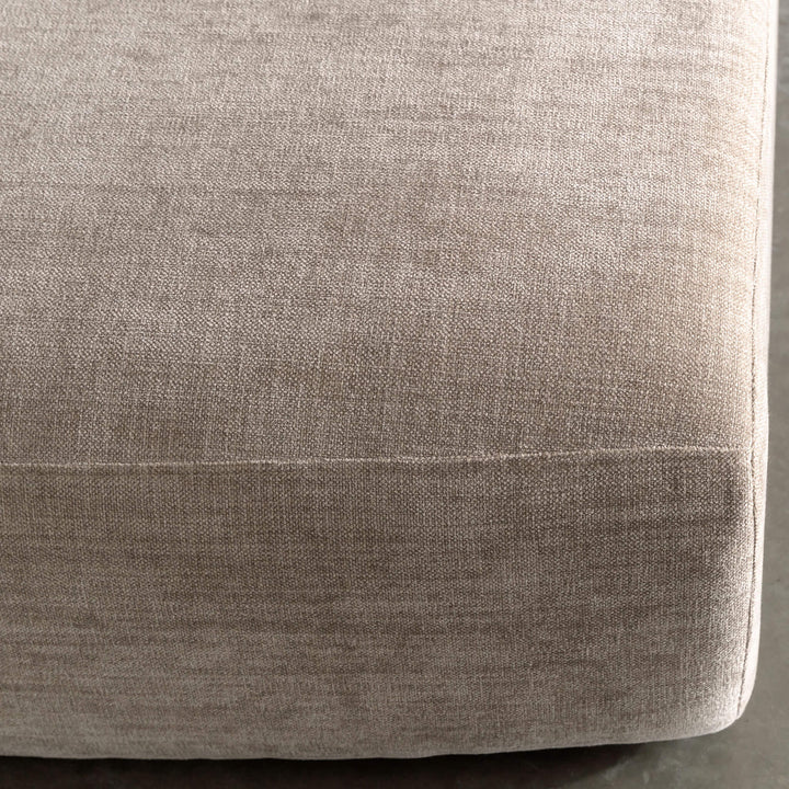 AMEDEO CORNER MODULAR CHAISE LOUNGE SOFA  |  DRIFTWOOD TAUPE