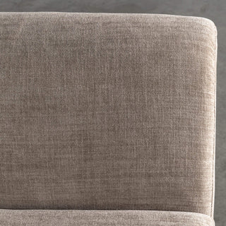 AMEDEO CORNER MODULAR CHAISE LOUNGE SOFA  |  DRIFTWOOD TAUPE - CLOSE UP