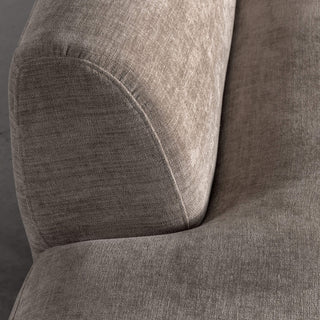 AMEDEO CORNER MODULAR CHAISE LOUNGE SOFA  |  DRIFTWOOD TAUPE - CLOSE UP