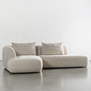 AMEDEO CORNER MODULAR CHAISE LOUNGE SOFA  |  SANDBAR HAZE