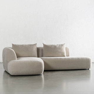 AMEDEO CORNER MODULAR CHAISE LOUNGE SOFA  |  SANDBAR HAZE - MODULAR