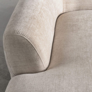 AMEDEO CORNER MODULAR CHAISE LOUNGE SOFA  |  SANDBAR HAZE - CLOSE UP