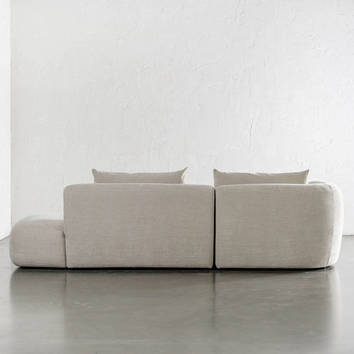 AMEDEO CORNER MODULAR CHAISE LOUNGE SOFA  |  SANDBAR HAZE