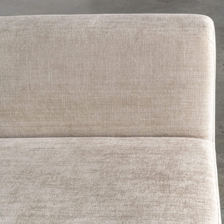 AMEDEO CORNER MODULAR CHAISE LOUNGE SOFA  |  SANDBAR HAZE - CLOSE UP 