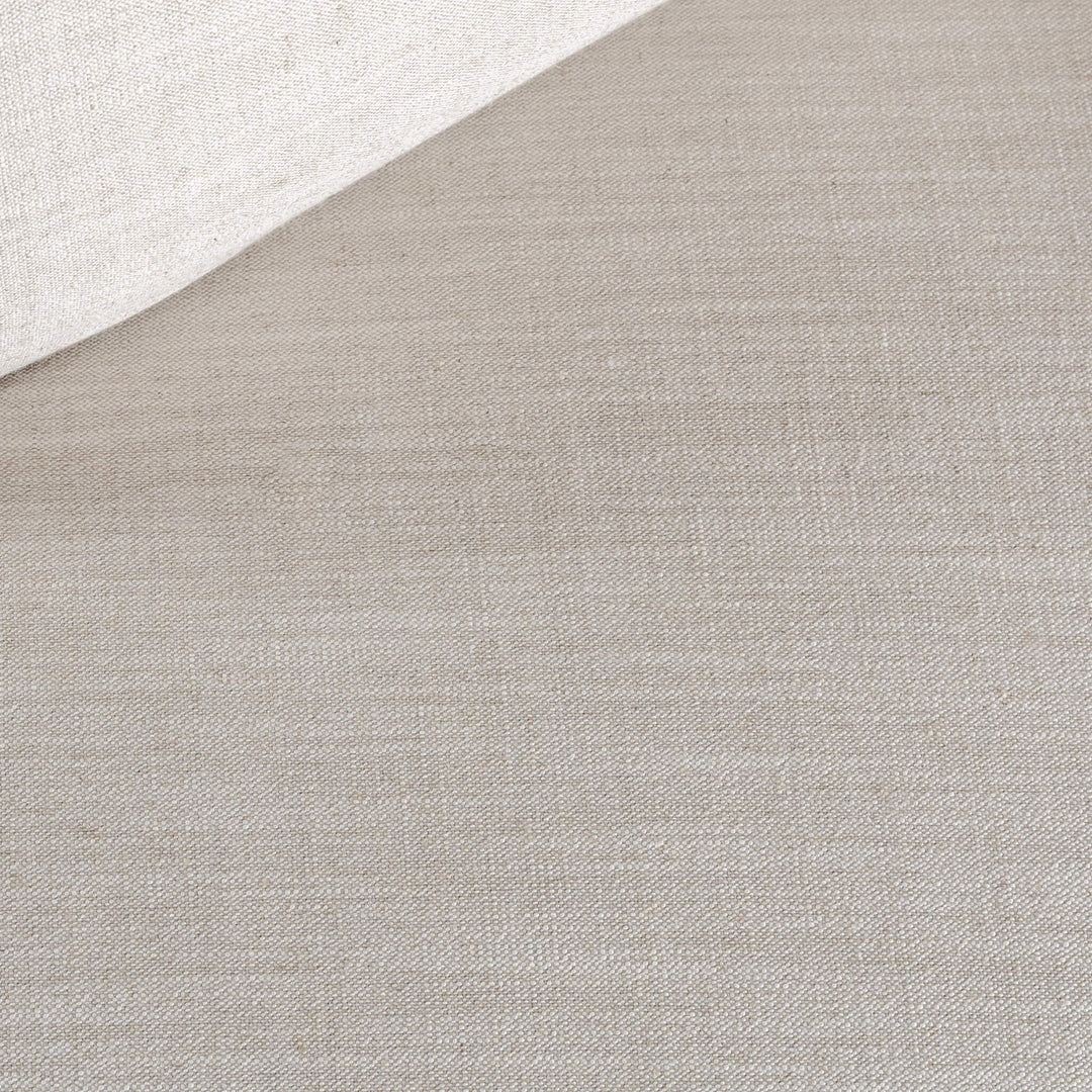 Anandes Curved 3 Seater Sofa  |  Oaten Haze Linen