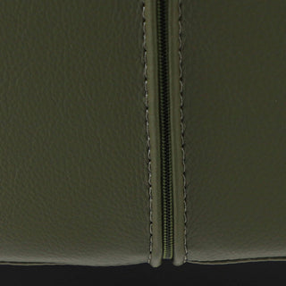 ANDERS VEGAN LEATHER BAR CHAIR  |  MEDITERRANEAN DEEP OLIVE VEGAN LEATHER