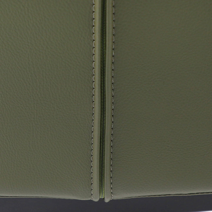 ANDERS DINING CHAIR  |  MEDITERRANEAN DEEP OLIVE VEGAN LEATHER