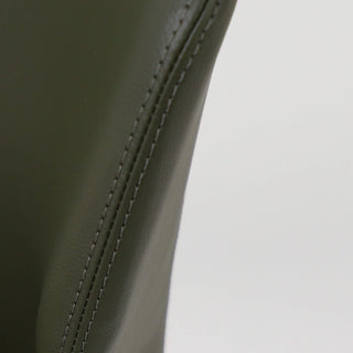 ANDERS DINING CHAIR  |  MEDITERRANEAN DEEP OLIVE VEGAN LEATHER