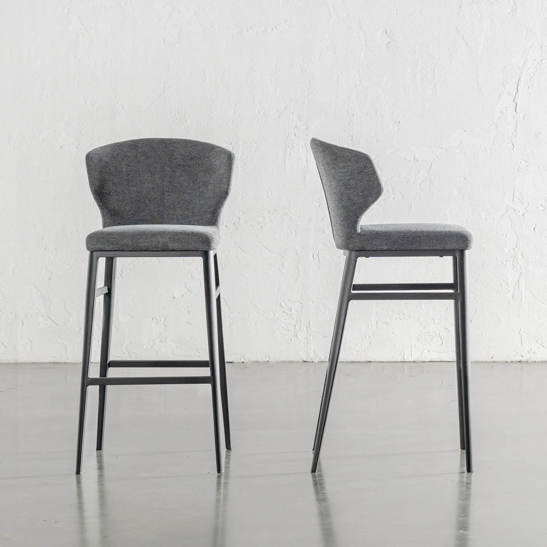 ANDERS BAR CHAIR  |  BUNDLE + SAVE  |  GRANITE SHADOW WEAVE