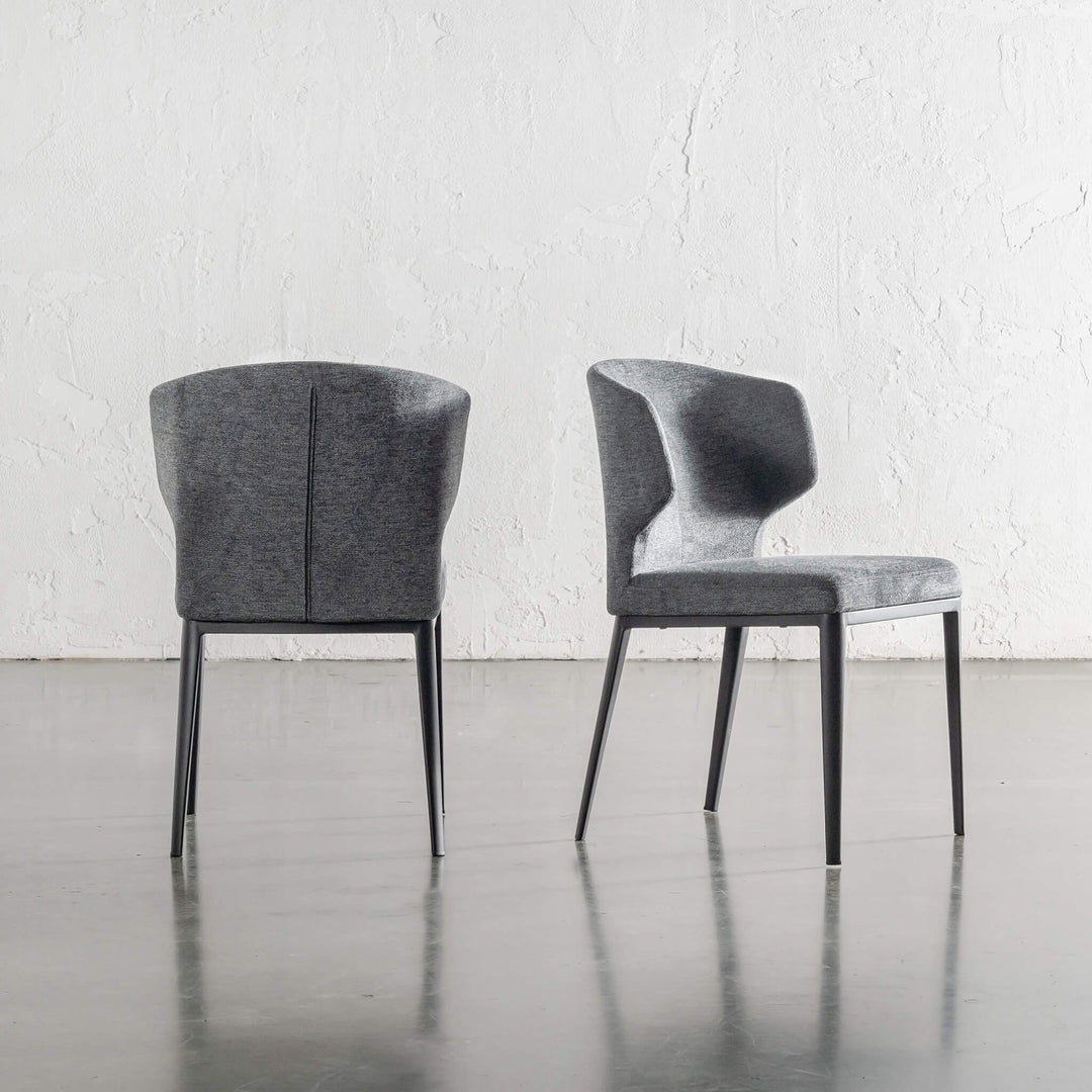 ANDERS DINING CHAIR  |  BUNDLE + SAVE  |  GRANITE SHADOW WEAVE