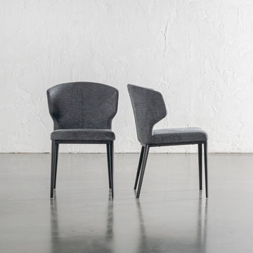 ANDERS DINING CHAIR  |  GRANITE SHADOW WEAVE