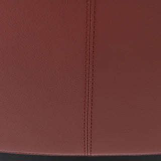 ANTONIS COUNTER STOOL  |  BURNISHED CURRANT VEGAN LEATHER