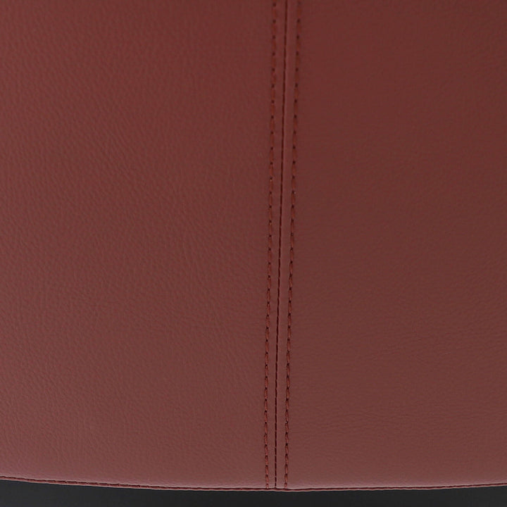 ANTONIS COUNTER STOOL  |  BURNISHED CURRANT VEGAN LEATHER