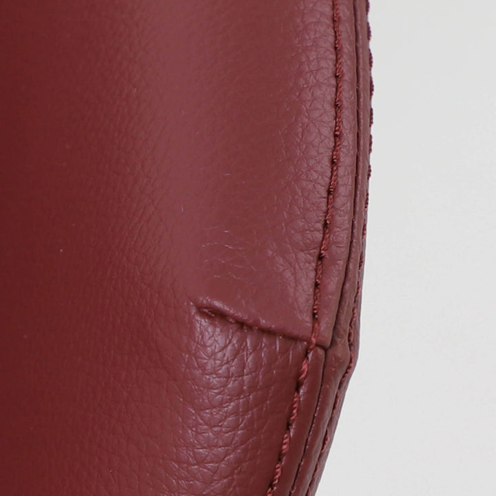 ANTONIS COUNTER STOOL  |  BURNISHED CURRANT VEGAN LEATHER