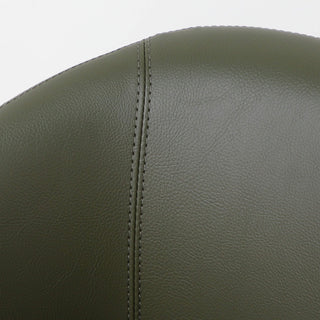 ANTONIS COUNTER STOOL  |  MEDITERRANEAN DEEP OLIVE VEGAN LEATHER