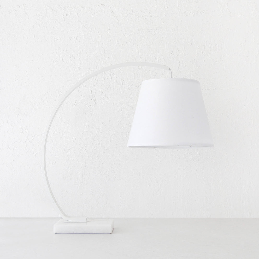 ARC TABLE LAMP  |  WHITE  |  BUNDLE X 2