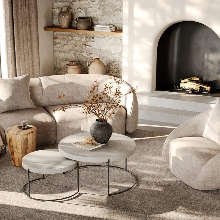 ARIA_CONCRETE_GRANITE_COFFEE_TABLE_BUNDLE___2_x_COFFEE_TABLES___ROUND_CARSON_LINCOLN_CURVED_ARMCHAIR_3S_SOFA