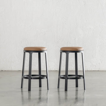 ARNHEM COUNTER STOOL  |  BUNDLE + SAVE  |  CANYON TAN VEGAN LEATHER