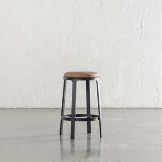 ARNHEM COUNTER STOOL  |  CANYON TAN VEGAN LEATHER