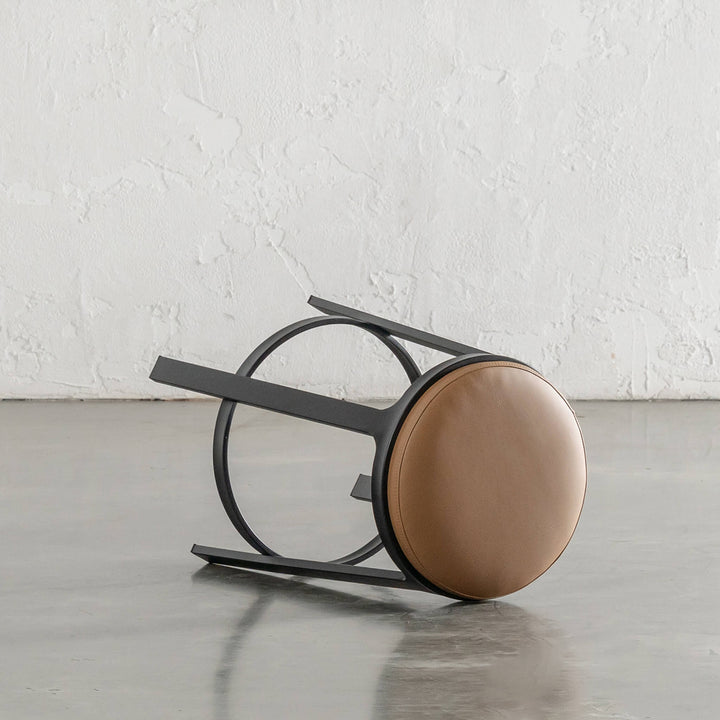 ARNHEM COUNTER STOOL  |  CANYON TAN VEGAN LEATHER