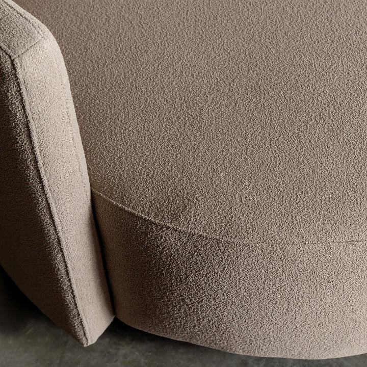 ACHERY XL CURVED ARMCHAIR  |  MAVORA STONE