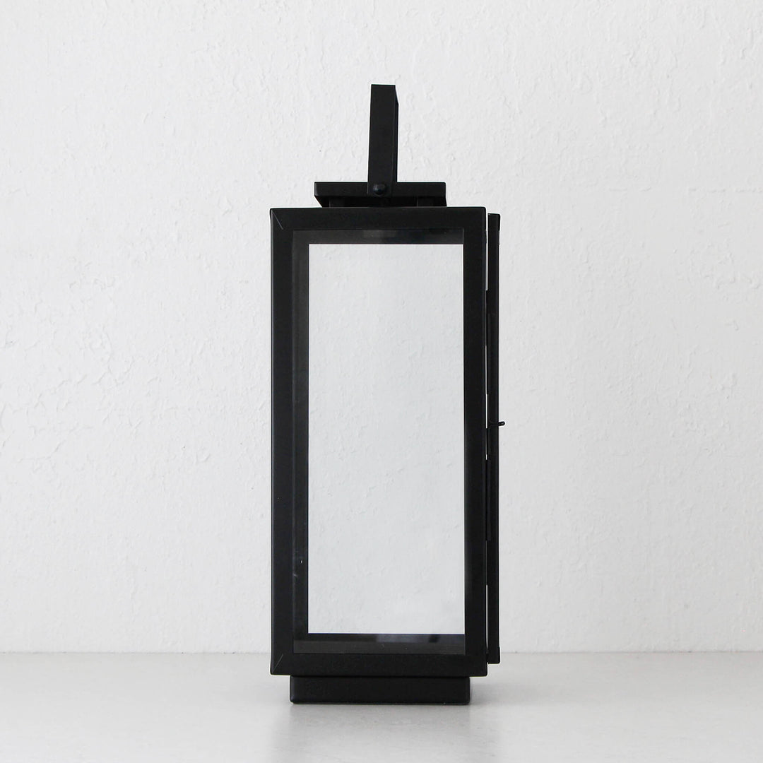 AMALFI HURRICANE LANTERN  |  X LARGE  |  BLACK