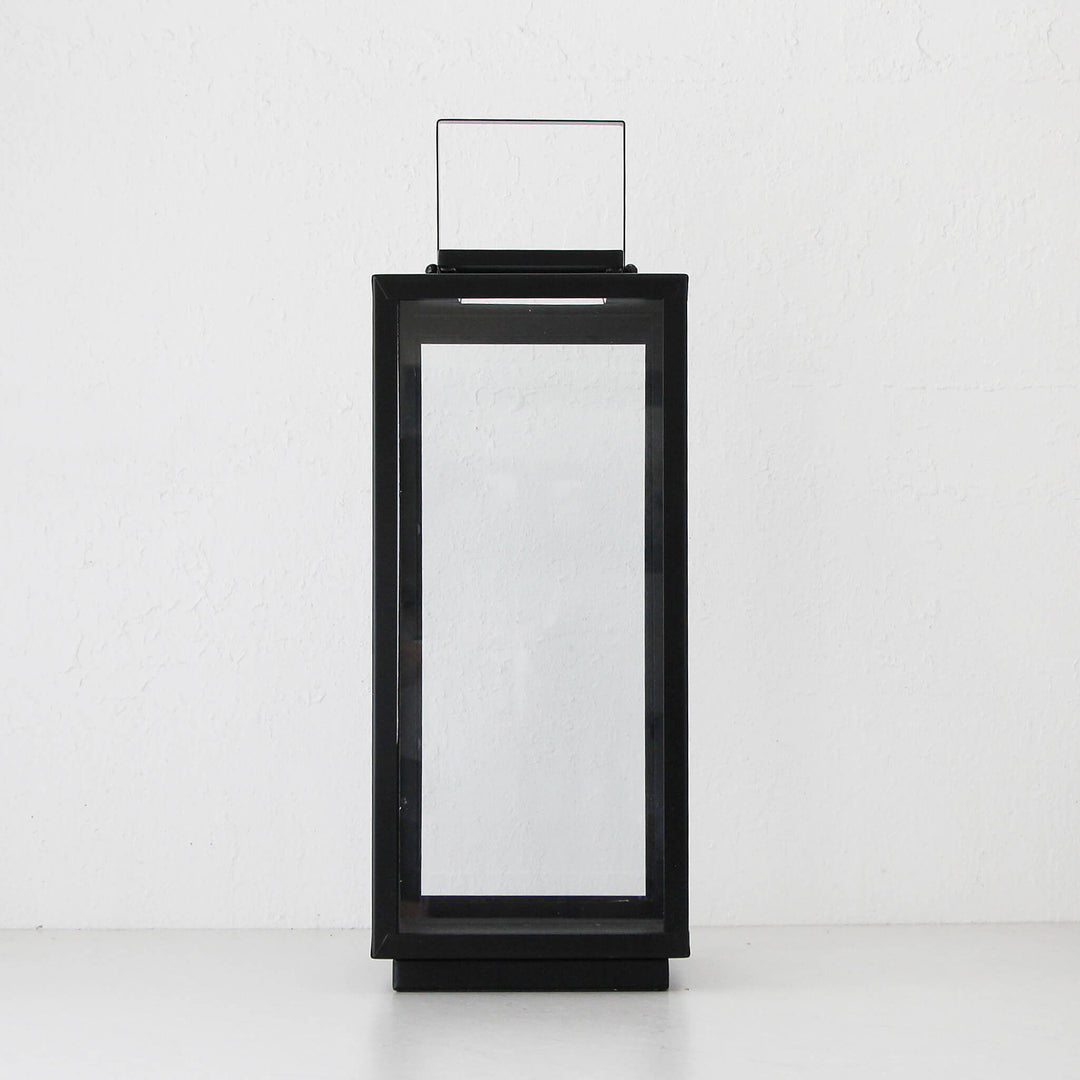 AMALFI HURRICANE LANTERN  |  X LARGE  |  BLACK