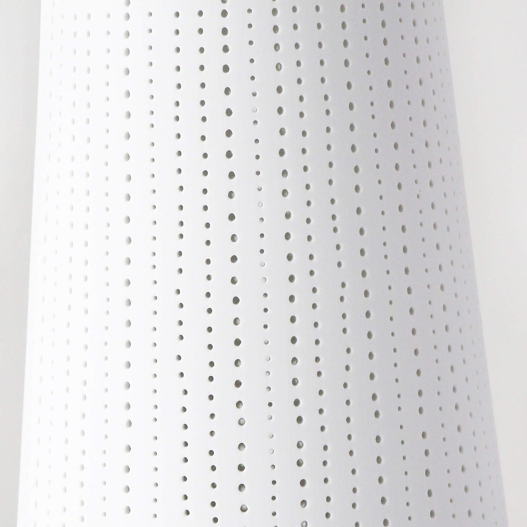 DIANNA PORCELAIN TAPERED LAMP  |  SMALL  |  WHITE