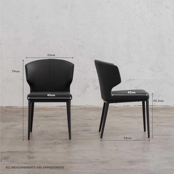 ANDERS DINING CHAIR  |  MEASUREMENT DIAGRAM