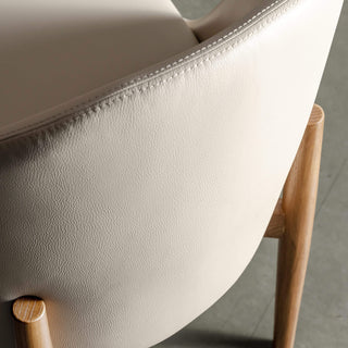 ARCHER VEGAN LEATHER DINING CHAIR  |  BUNDLE + SAVE  |  STOWE SAND BEIGE + BIRCH ASH