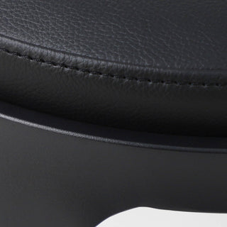 ARNHEM COUNTER STOOL  |  NOIR BLACK VEGAN LEATHER