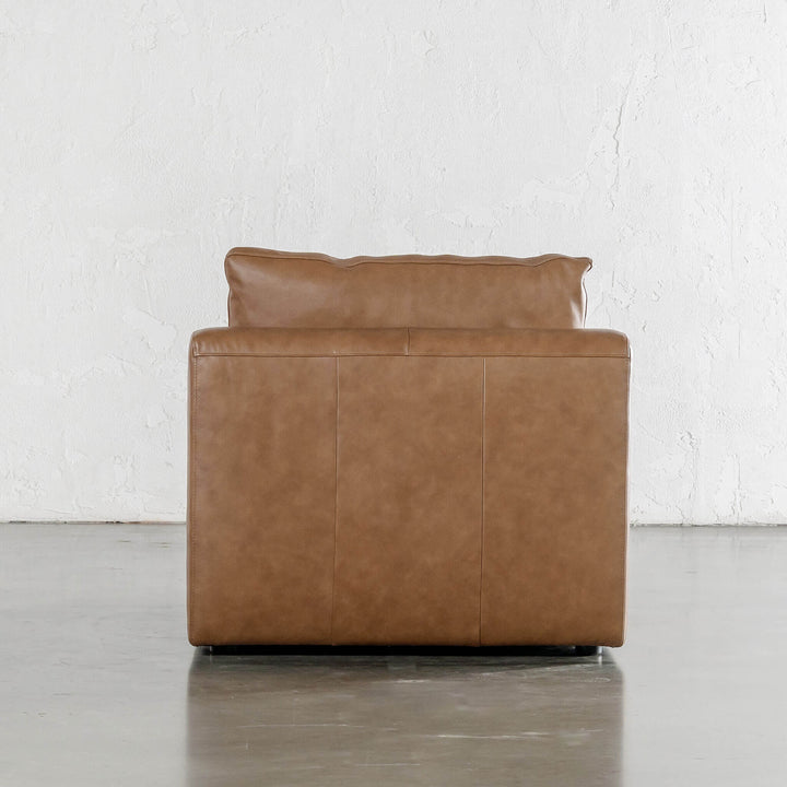 Bamberg Angled Modular Chaise  |  RHS  |  Dakota Saddle Tan