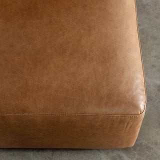 Bamberg Angled Modular Chaise  |  RHS  |  Dakota Saddle Tan