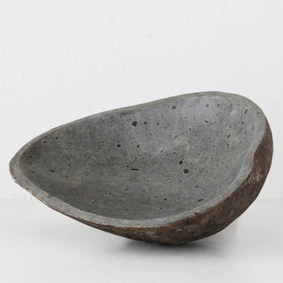 BARATI  BOWL  |  LRG  |  RIVER STONE MARBLE