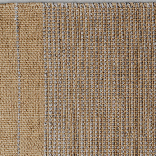 BEDARRA JUTE RUGS + RUNNER  |  NATURAL + LEADMAN GREY