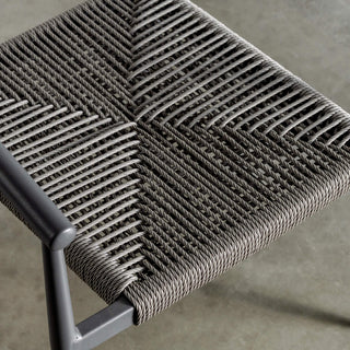 BENITO DINING CHAIR  |  DEEP ANTHRACITE CLOSE UP 