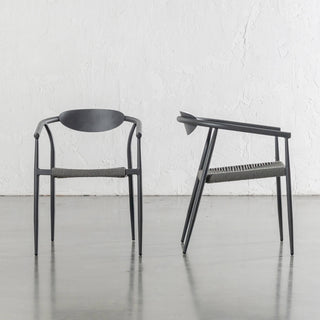 BENITO DINING CHAIR  |  DEEP ANTHRACITE  |  BUNDLE X4