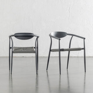 BENITO DINING CHAIR  |  DEEP ANTHRACITE  |  BUNDLE X4