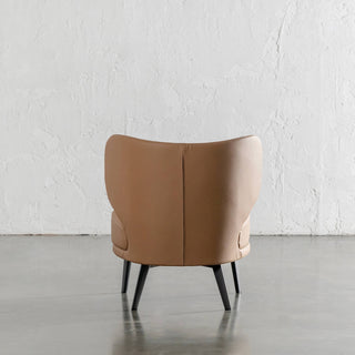 BERGEN ARMCHAIR  |  CANYON TAN VEGAN LEATHER