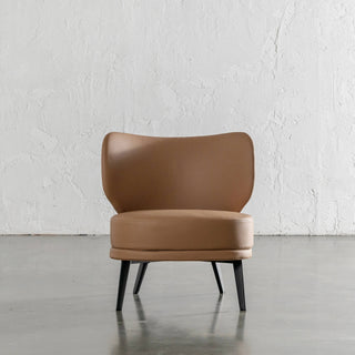 BERGEN ARMCHAIR  |  CANYON TAN VEGAN LEATHER