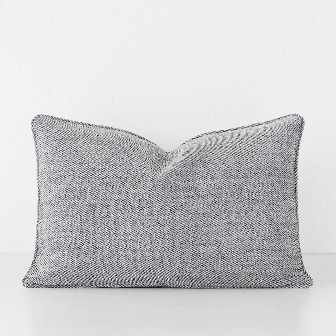 BEZIER HERRINGBONE CUSHION  |  FLOODED GUM GREY  |  40X60