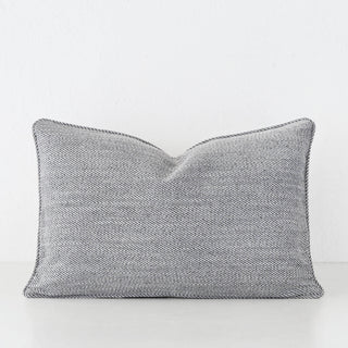 BEZIER HERRINGBONE CUSHION  |  FLOODED GUM GREY  |  40X60