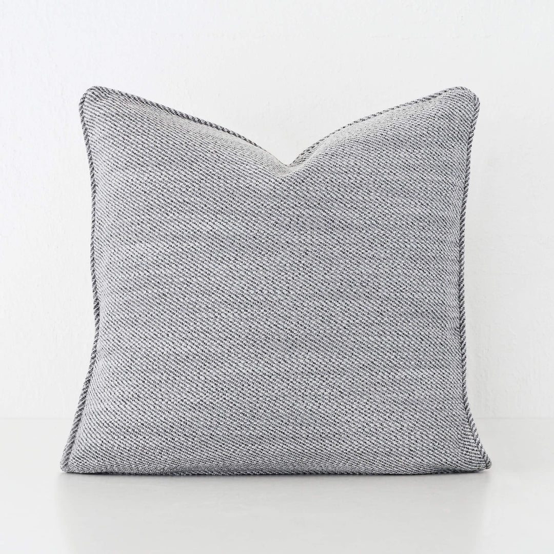 BEZIER HERRINGBONE CUSHION  |  FLOODED GUM GREY  |  60X60